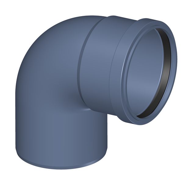 POLOPLAST P2144 POLO-KAL NG Отвод PKB DN110, 87,5°, синий