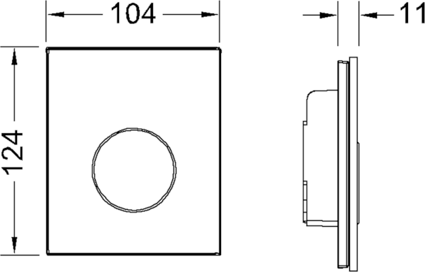 Монтажная рамка urinal