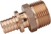 РЕХАУ 14563113001 RAUTITAN RX+ Переходник с наружной резьбой 16-R 1/2, бронза