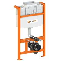 KK-POL 350/ZPW/511-00-00(ZSP/M430/0.1/K) Professional Инсталляция для подвесного унитаза низкая, 835*510*155 мм