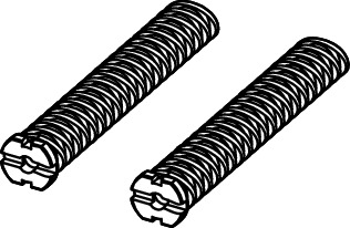 TECE 9820019 TECEprofil Комплект эксцентриков с крепежем (2 шт.)