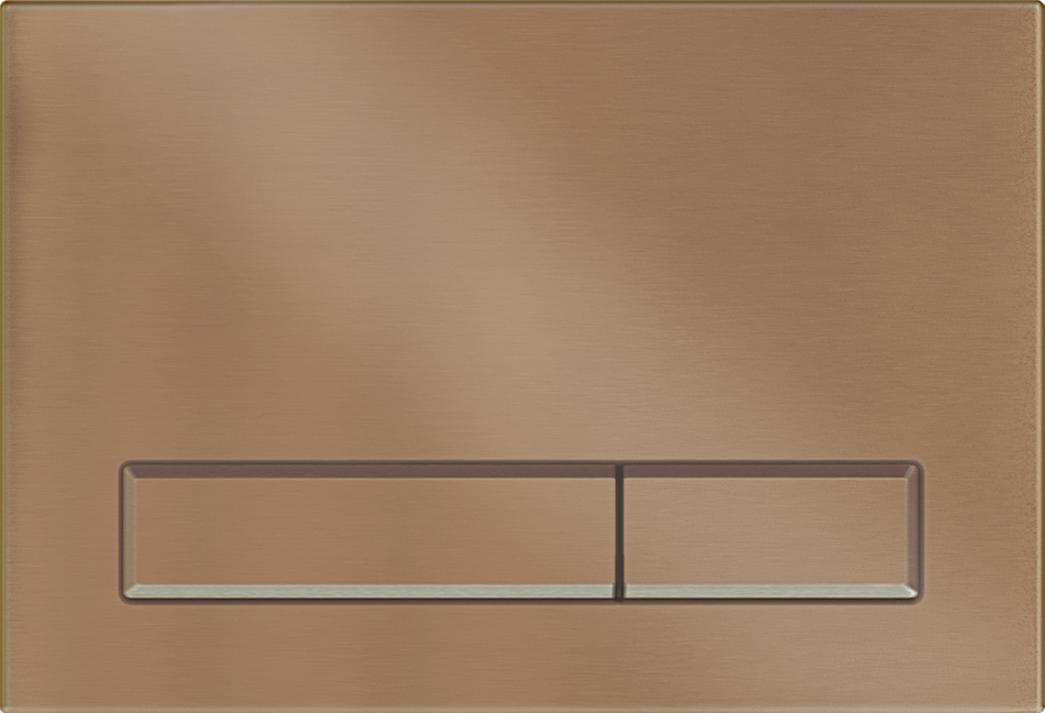 KK-POL 350/PPL/023-00-00 Смывная клавиша M08, PVD цвет медь матовый