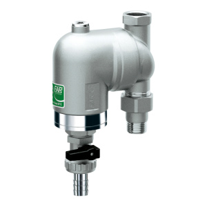 FAR FA 39A5 1100  Фильтр 100мкм, под манометр, Max: 95 °C, 25 бар. Поворотное соединение 1" ВР-НР