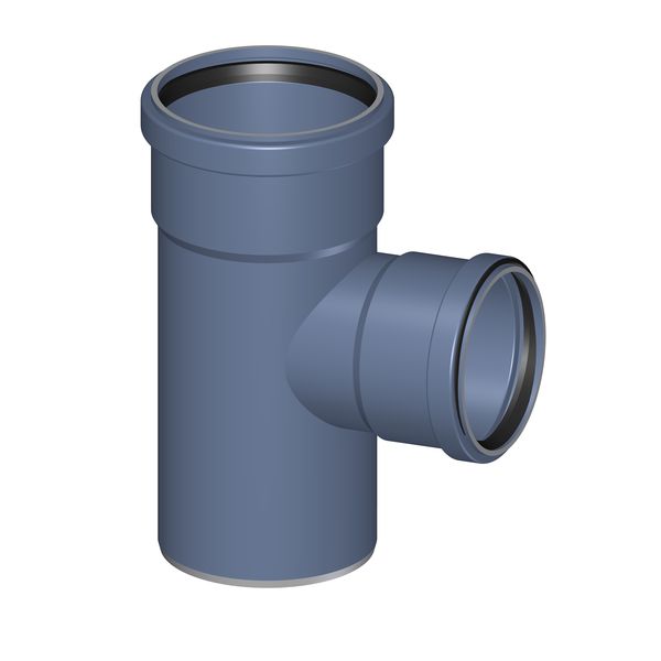 POLOPLAST P2836 POLO-KAL NG Тройник PKEA DN/OD 110/90, 87,5°, синий