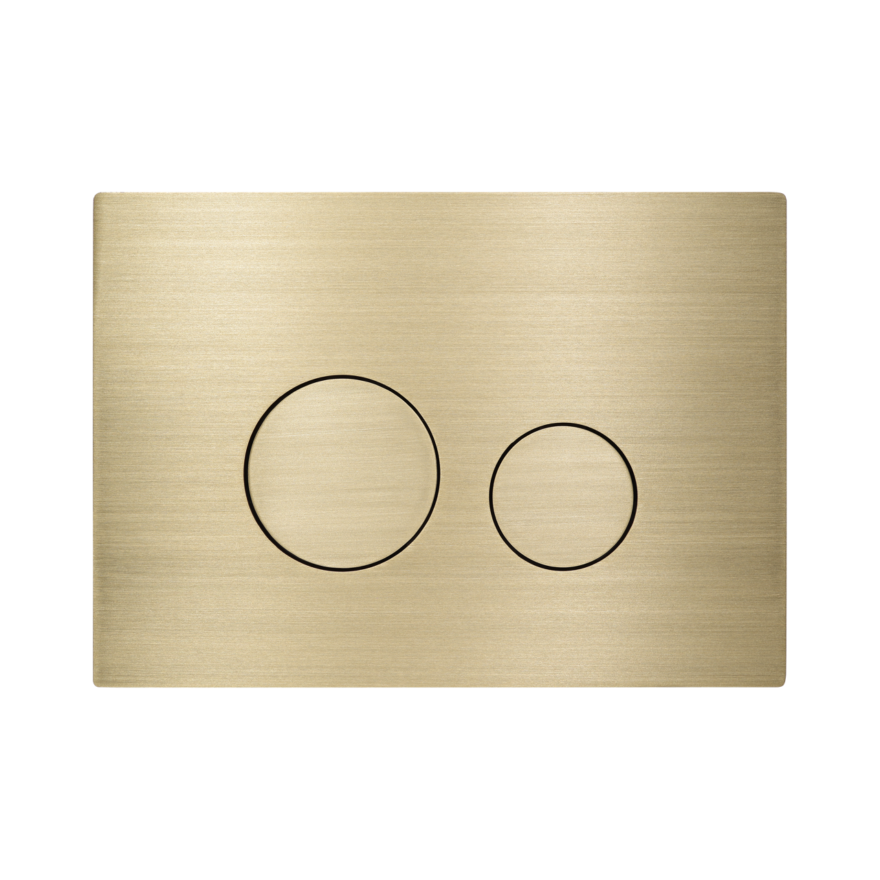 KK-POL 350/ASO/054-00-01 AQUAFIORI SFERA OMNES Металлическая панель смыва для инсталляции, PVD, цвет шампань, AF