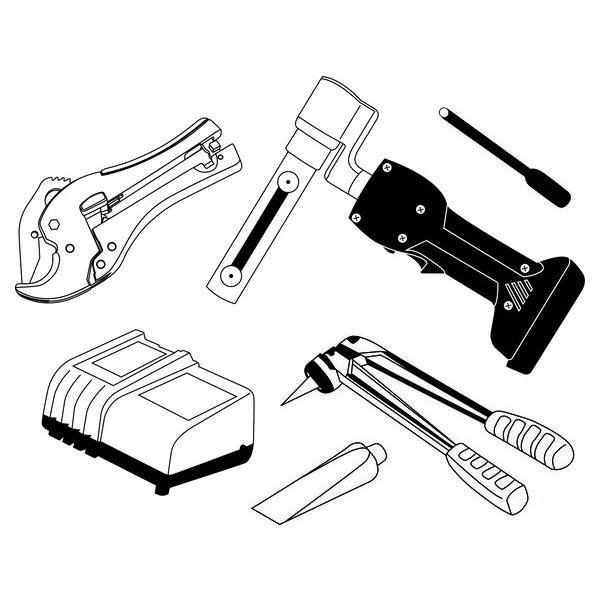 РЕХАУ 12035971001 RAUTOOL Комплект гидравлич. инстр. на электроаккумулят. RAUTOOL A-light2,