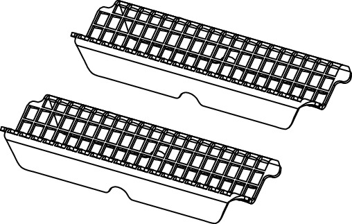 TECE 674002 TECEdrainprofile Решетка для волос, нержавеющая сталь