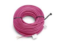 Кабель: двужильный в алюминиевой экранирующей оплетке.
Мощность кабеля: 17 Вт/м2.
Диаметр кабеля: 7,5 мм.