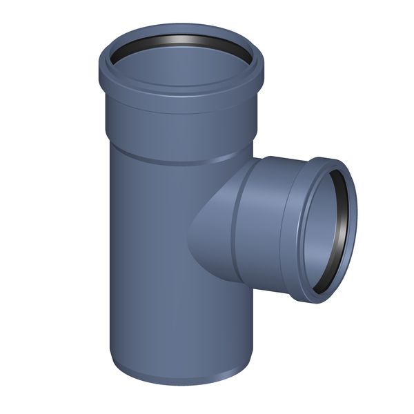 POLOPLAST P2238 POLO-KAL NG Тройник PKEA DN/OD 125/110, 87,5°, синий