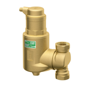 Деаэратор с поворотным соединением, 1 1/4", ВР-ВР FAR