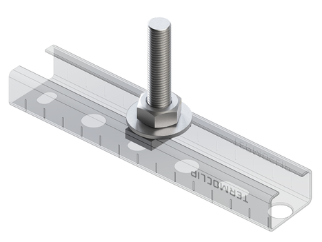 TERMOCLIP 09111105 Болт T-образный 28 5F 25x60x25, мм