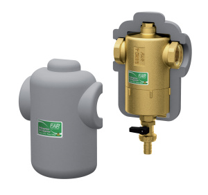 Грязеуловитель 1 с магнит.,сливн.кран,в теплоизоляц.