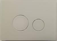 KK-POL 350/PPX/001-00-00 M11 Стеклянная панель смыва для инсталляции, цвет бежевый матовый