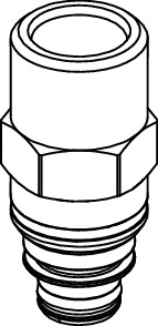 TECE 9820378 TECEbase Монтажный элемент заливного вентиля, тип 2