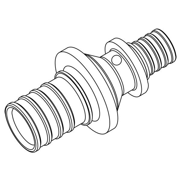 РЕХАУ 12594591002 RAUTHERM S Муфта соединительная переходная 25-20, оцинкованная латунь
