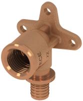 TECE 708610 TECEflex Уголок с настенным креплением TECEflex 16 х 1/2'', бронза