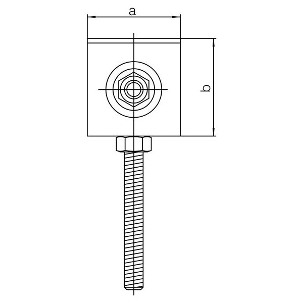 РЕХАУ 11373451001 RAUTITAN Крепёжный элемент для сифона или отвода (НТ), оцинкованная сталь