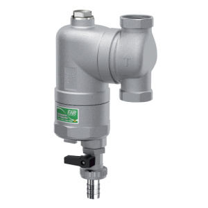 Сепаратор шлама (дешламатор) Smart с поворотным соеденинем, 1", с магнитной вставкой FAR