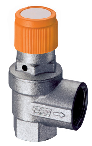 FAR FA 2006 123470  Клапан предохранительный автоматический 1/2(ВР)х3/4(ВР), 7 бар, 160 град. Solar