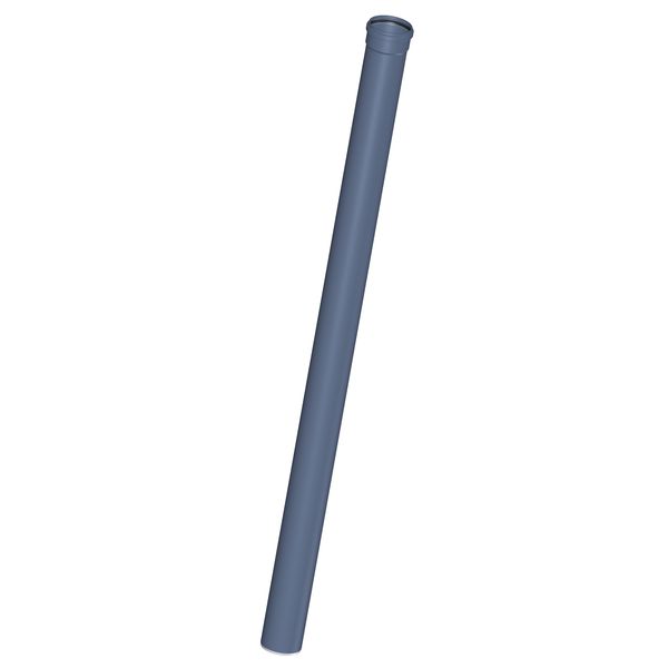 POLOPLAST P2055 POLO-KAL NG Труба канализационная DN 125, длина 2000 мм, 3-х слойная, шумопоглощающая, с раструбом PKEM, синий