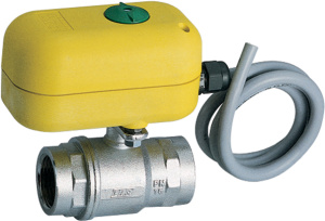 Кран шаровой 2-х ход., моторизованный зонный (ВР-ВР) 1/2" 24В, 50Гц, время 20-40сек