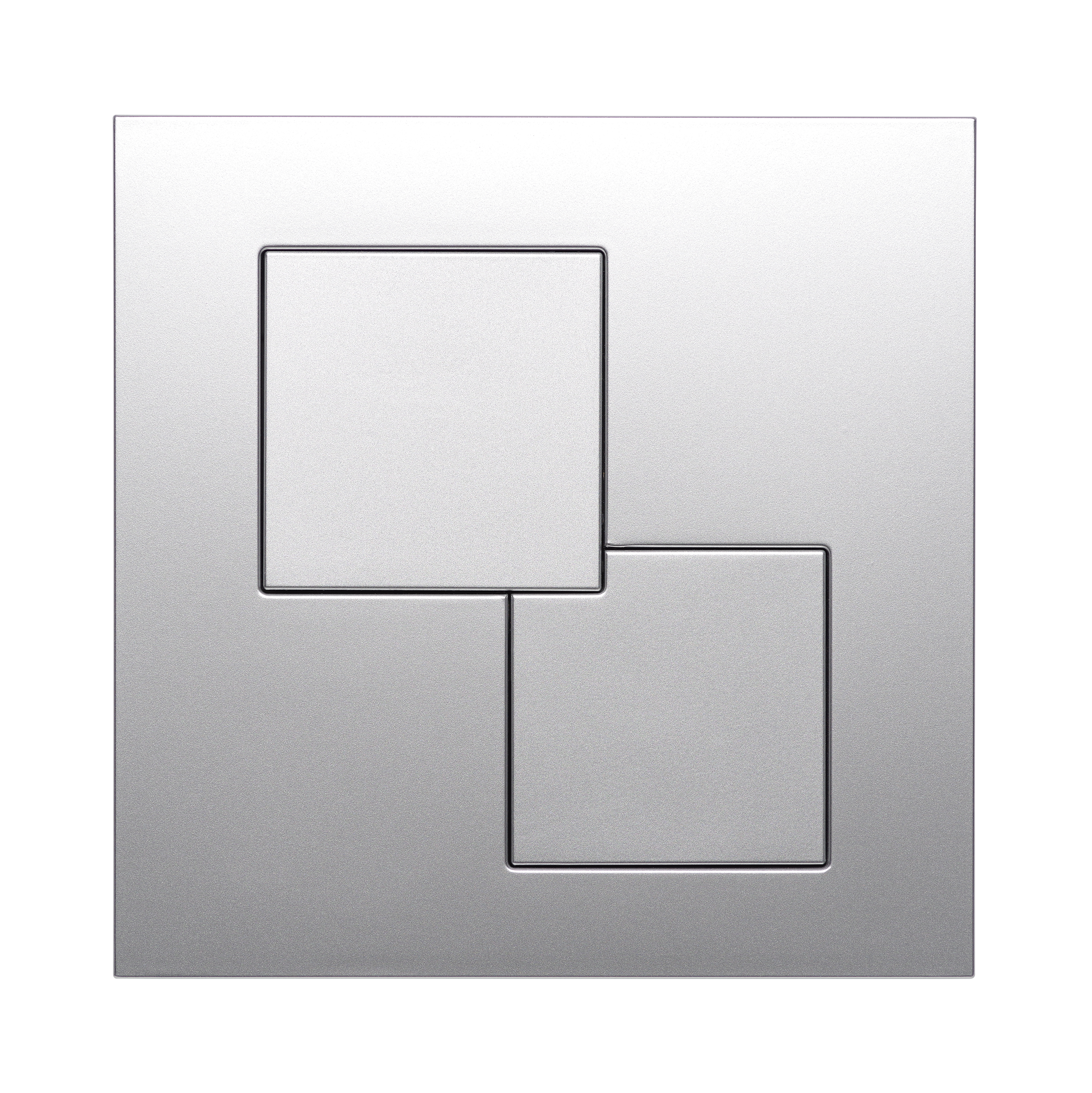 KK-POL 350/PPS/005-00-00 (SPP/180/0/K) UNI Пластиковая панель смыва для инсталляции, цвет хром сатин