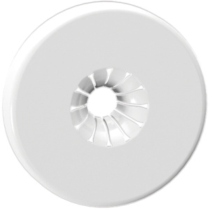 Розетка для вентиля, пласт. бел.глянцев.для труб Ø10÷20 мм