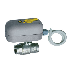 Кран шаровой 2-х ход., моторизованный зонный (ВР-ВР) 3/4", 24 В, 8 сек