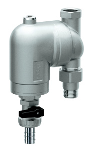 FAR FA 39A5 12100  Фильтр с поворотным соединением, 1/2", ВР-НР, 100 мкм, под манометр, Tmax: 95 °С, 25 бар