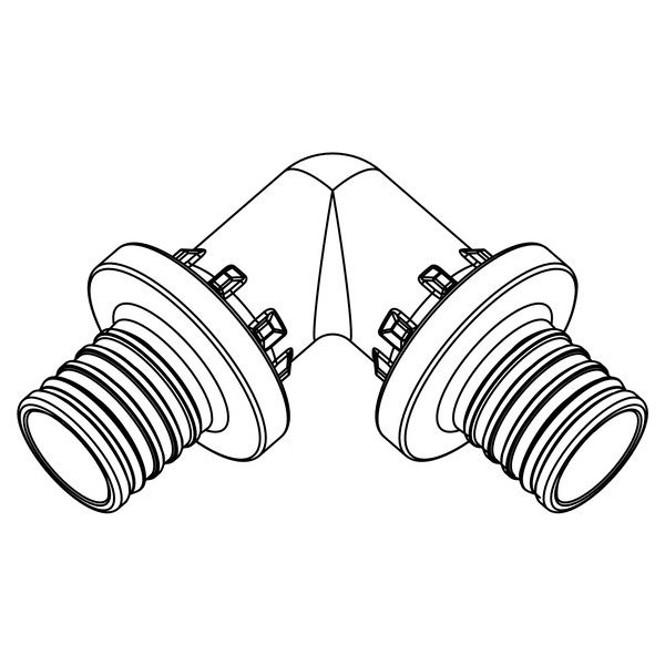 РЕХАУ 11600221001 RAUTITAN PX Угольник 90°, 20, PPSU