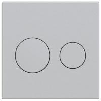 KK-POL 350/PPS/007-00-00(SPP/175/0/K) UNI Пластиковая панель смыва для инсталляции, цвет хром сатин