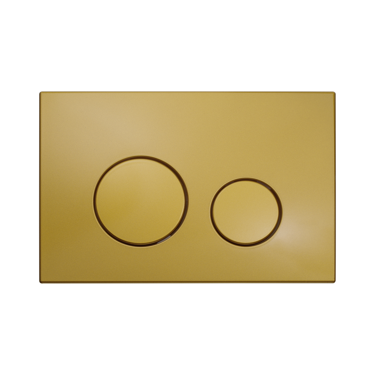 KK-POL 350/PPZ/037-00-00 (SPP/037/0/K) M11 Пластиковая панель смыва для инсталляции, цвет темное золото глянец