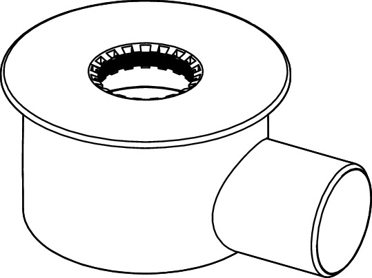 TECE 650002 TECEdrainline Сифон «максимальный» DN 70 боковой слив