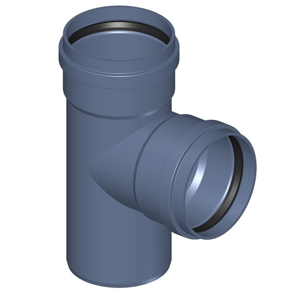 POLOPLAST P2980 POLO-KAL NG Тройник PKEA DN/OD 250/250, 87,5°, синий