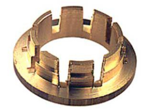 Фиксатор медных труб 18 мм, латунный FAR