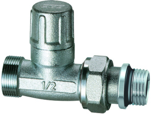 Вентиль запорный прямой, 1/2", М24х19, EPDM FAR