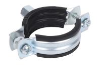 WALRAVEN 33335067 BIS 2S Хомут оцинкованный, M8, 62-67 мм, с epdm