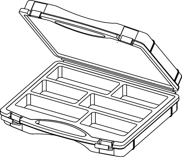 TECE 720202 TECEflex Чемодан для набора ручного инструмента арт. 720203
