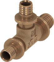 TECE 710604 TECEflex Тройник 90* редукционный TECEflex, 20 х 20 х 16, бронза
