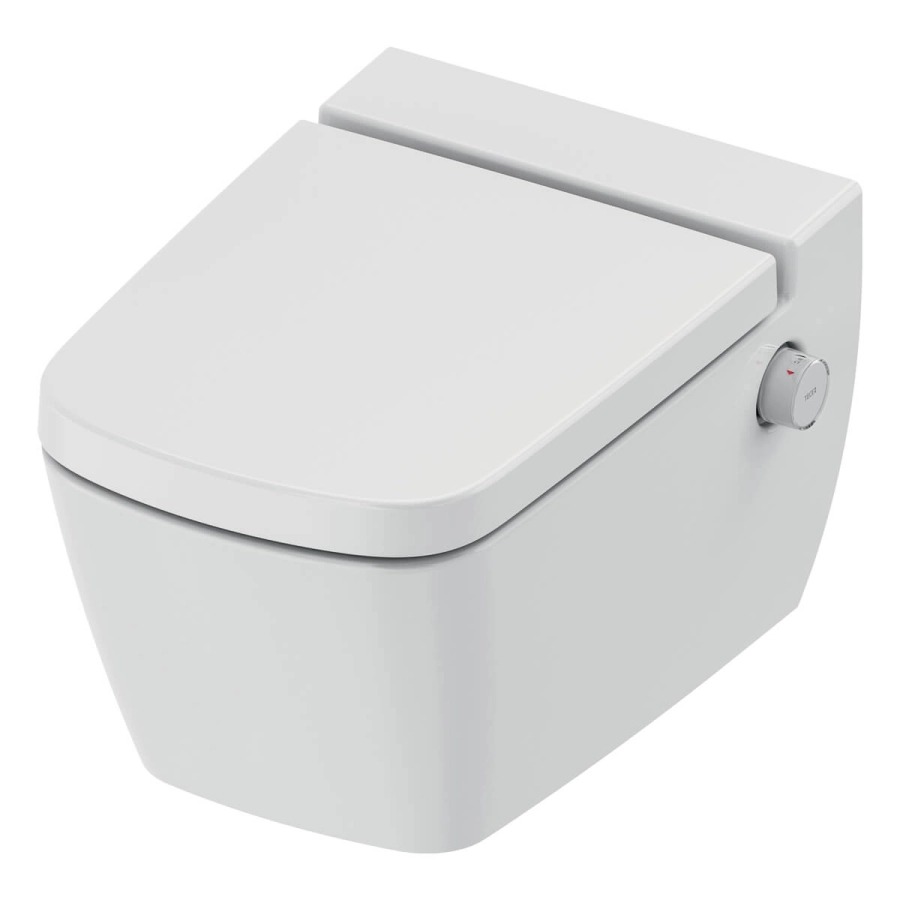 TECE 9700216 TECEone Комплект подвесного унитаза-биде с классической крышкой-сиденьем белый