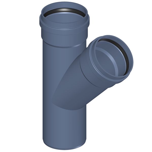 POLOPLAST P2979 POLO-KAL NG Тройник PKEA DN/OD 250/250, 45°, синий