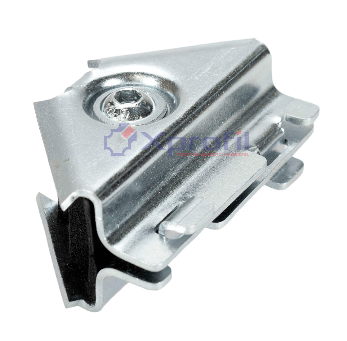 ХОМмет ХМ9010022 Xprofil Угловое соединение для крепления профиля под углом 90 градусов, усиленное, 1 шт