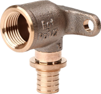 РЕХАУ 14563583001 RAUTITAN RX+ Угольник настенный с внутр. резьбой 16-Rp 1/2, бронза