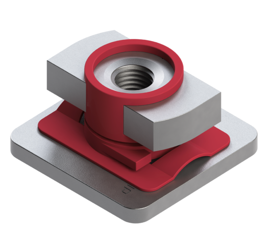 TERMOCLIP 09365001 Гайка быстрого монтажа 41 8F  20x20x50, 6 мм