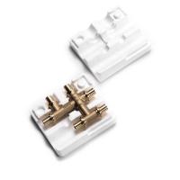 РЕХАУ 11777021001 RAUTITAN Крестовина латунная 20-16-20 ("переход трубы над трубой"),