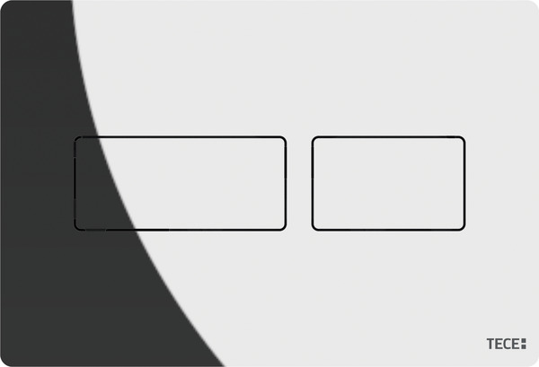 TECE 9240431 TECEsolid Панель смыва с двойной системой смыва для унитаза, материал металл, цвет хром глянцевый