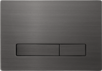 KK-POL 350/PSM/012-00-00 Metal SLim Металлическая панель смыва для инсталляции, цвет оружейная сталь