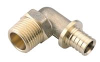 HEIMSHAFT 89216782 ProfiThermROHR Уголок соединительный с ниппелем 16x1/2", с гильзами, латунь