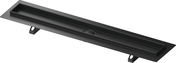 TECE 601505 TECEdrainline Дренажный канал, прямой, цвет черный матовый, 150 см