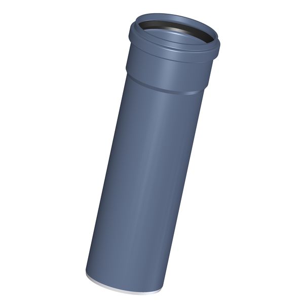 POLOPLAST P2071 POLO-KAL NG Труба канализационная DN 90, длина 250 мм, 3-х слойная, шумопоглощающая, с раструбом PKEM, синий